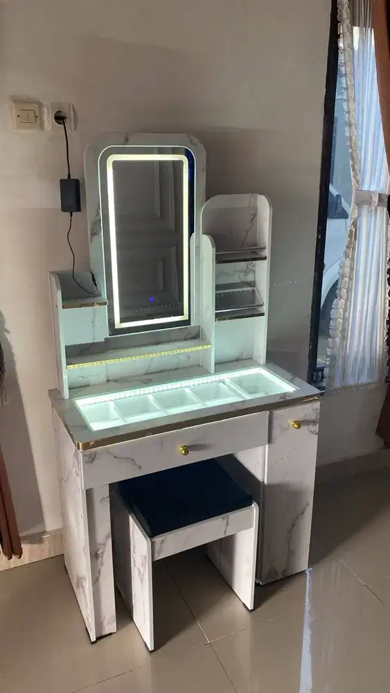 PROMO MEJA RIAS LAMPU LED MINIMALIS BEST SELLER TERLARIS TERMURAH