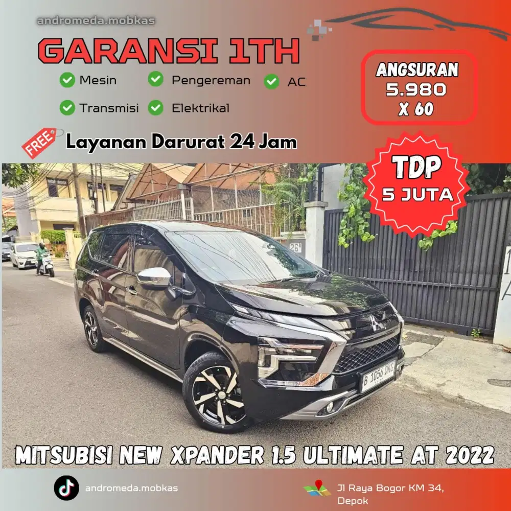 TDP TERMURAH 5 JT MITSUBISHI NEW XPANDER 1.5 ULTIMATE 2022 ISTIMEWA