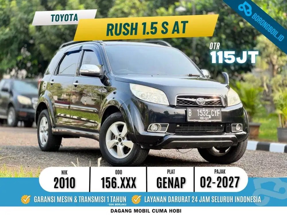 Rush 1.5 S at 2010 Hitam
