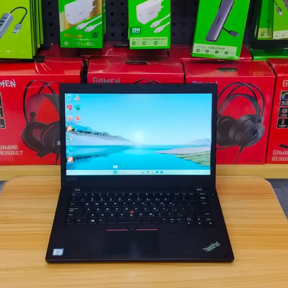 Laptop Bandel & Ngebut! ThinkPad L480 i5-8250U 8/256GB SSD Normal 100%