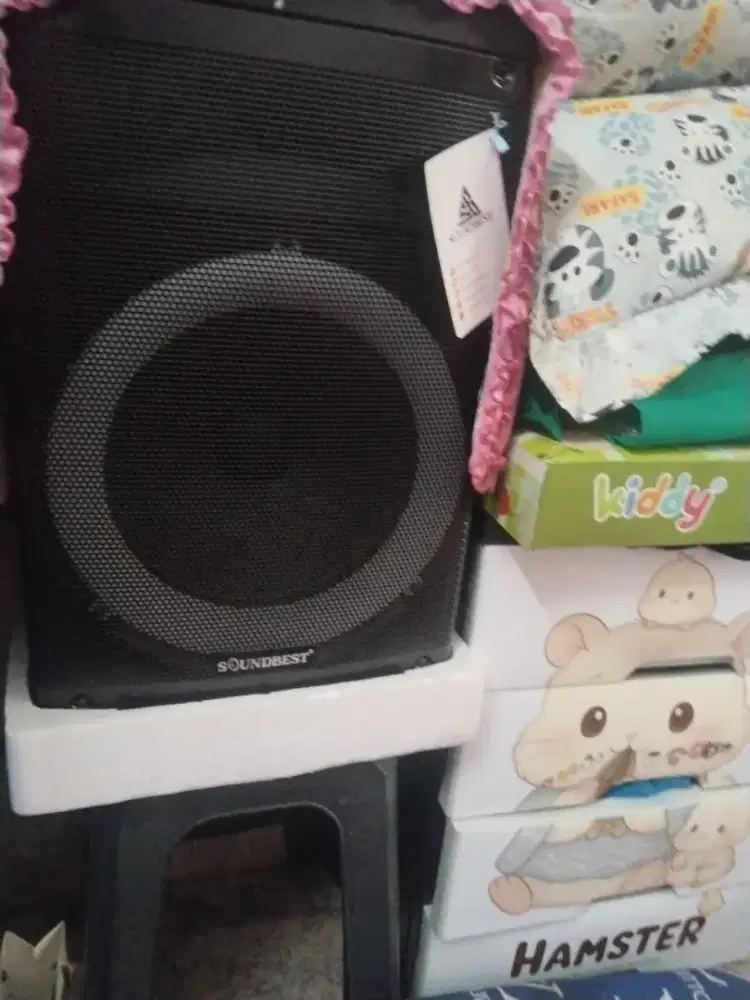 Speaker soundbest + karokean 2 suara jernih dan bass