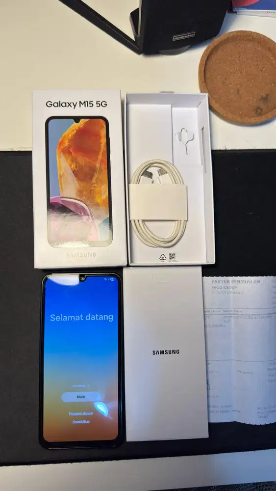 [BU] Samsung Galaxy M15 5G Biru (Baterai Badak) Siap Tempur Buat Ojol
