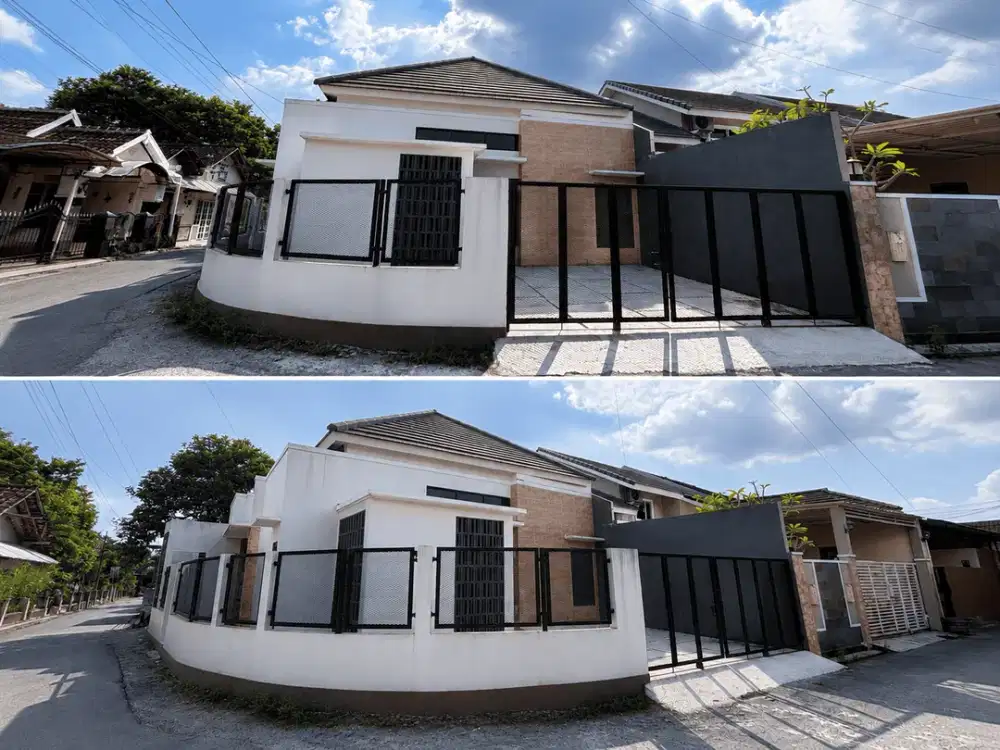 RUMAH IDAMAN KELUARGA DI SLEMAN, CARPORT 2 MOBIL DAN TAMAN LUAS