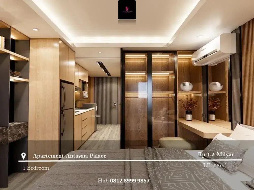Dijual Apartement Antasari Palace Type Studio High Floor Full Furnished
