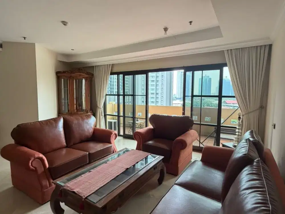 Disewakan Apartemen Kusuma Candra SCBD 3BR