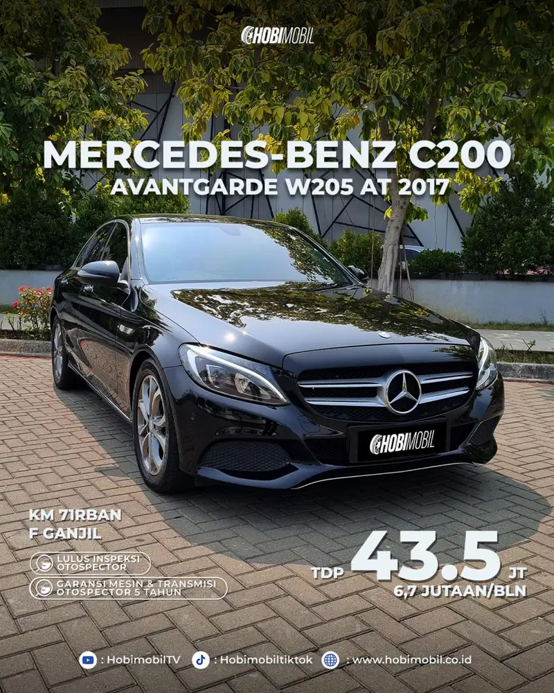 Mercedes Benz C200 AVG AT Thn
 2017