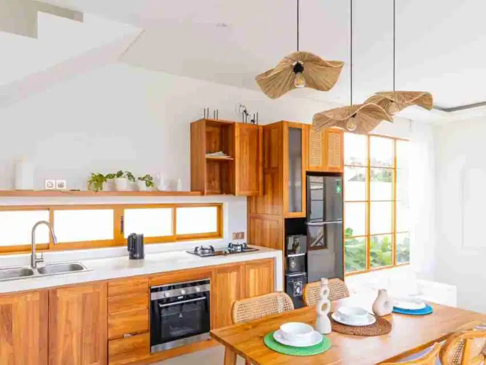 new villa 2 bedroom Fully Furnished 2 floors near tumbak bayuh