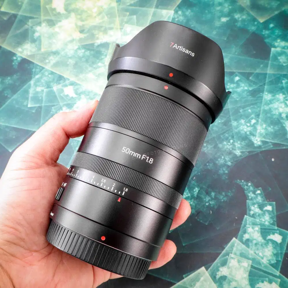 7artisans 50mm F1.8 AF for Nikon Z Fullframe. Fullset Mulus Sekali.