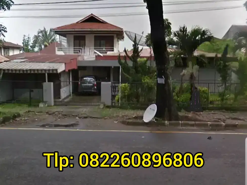 Rumah Pinggir Jalan Raya Utama Seberang Padang
