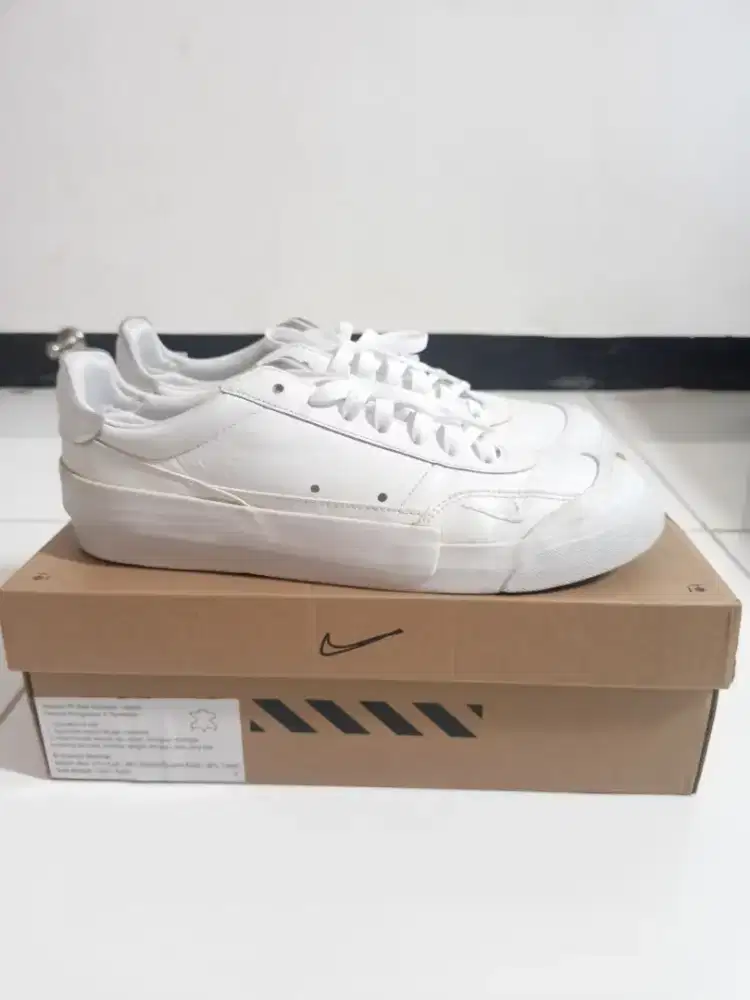 Sepatu Nike Blazer ori kulit putih uk.43 - 44
