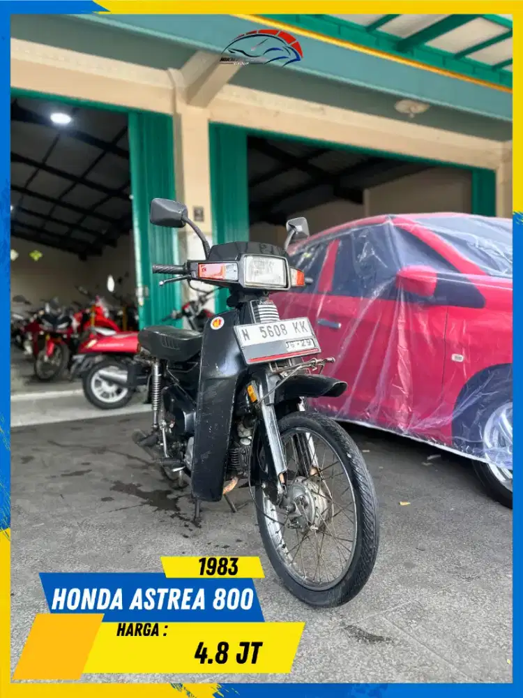 HONDA ASTREA 800 1983 MURAH POLL MASZEEHH HIKMAH MOTOR KEPUH MALANG