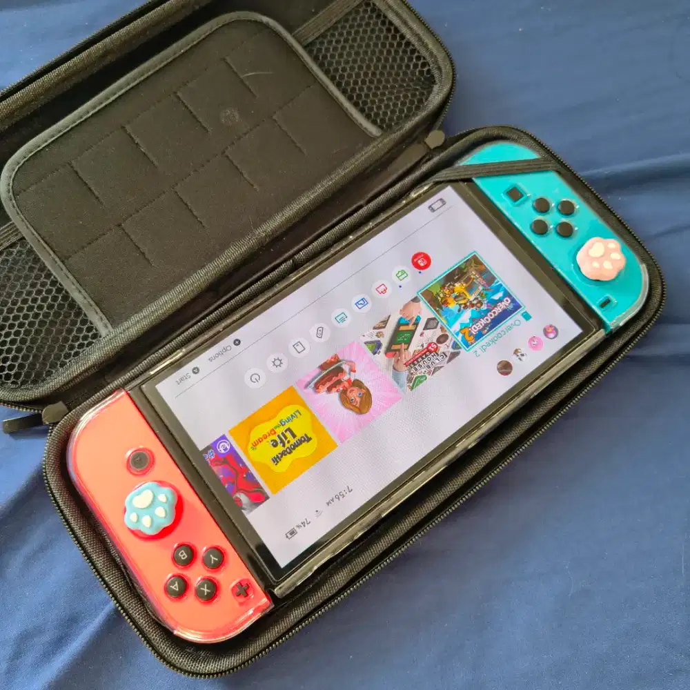 Jual nintendo oled plus tomodachi