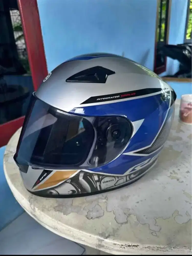 Helm yamaha R15m full face mulus