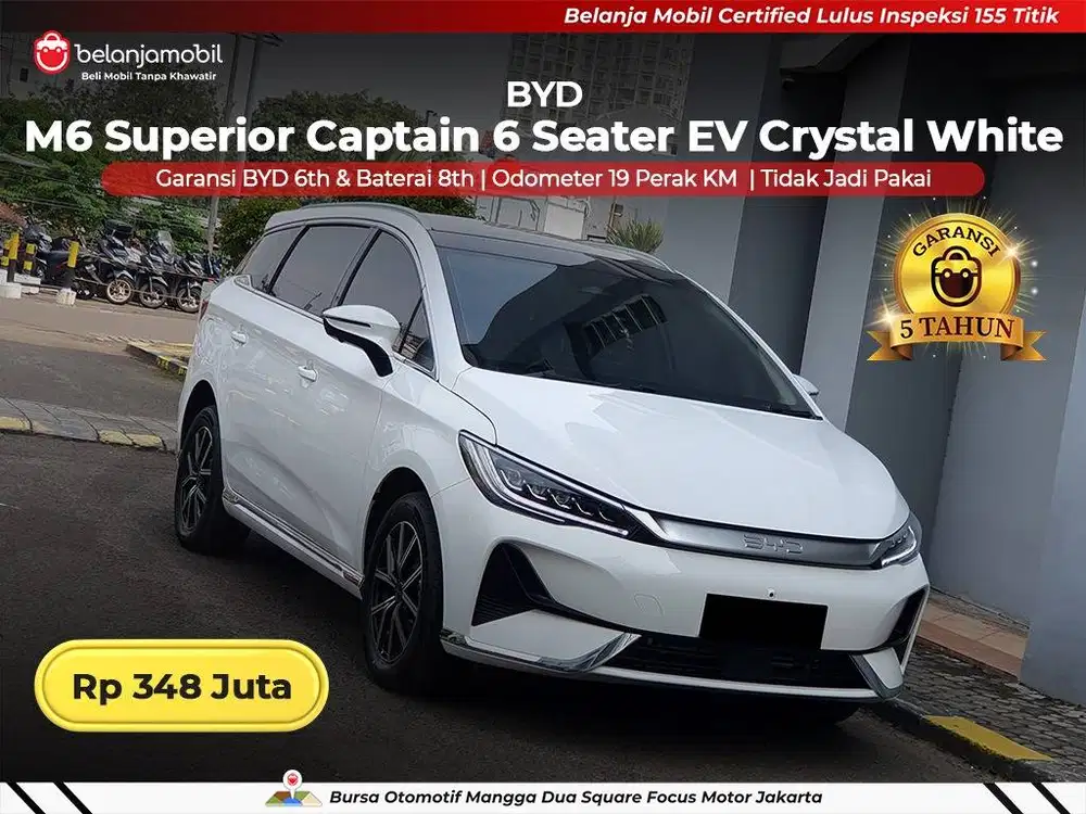 [ KM 19 PERAK ] BYD M6 M 6 Superior Captain 6Seater EV 2025 2026