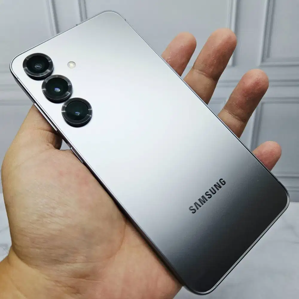 Samsung Galaxy S25 Silver 12/256GB Like New SEIN Resmi Fullset