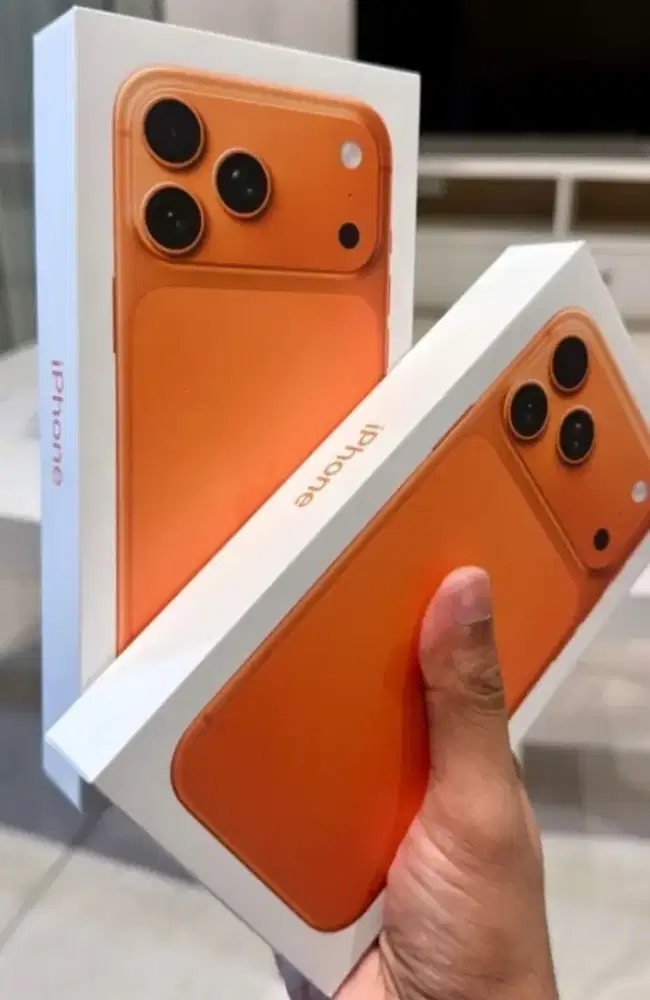 New iPhone17 Pro Max 256gb garansi resmi iBox