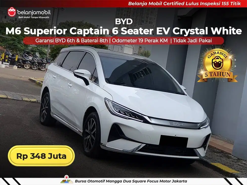 [ KM 19 PERAK ] BYD M6 M 6 Superior Captain 6Seater EV 2025 2026