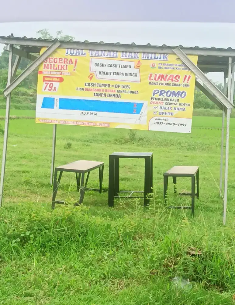 TANAH HAK MILIK 0 Jl.Terusan jombang kediri