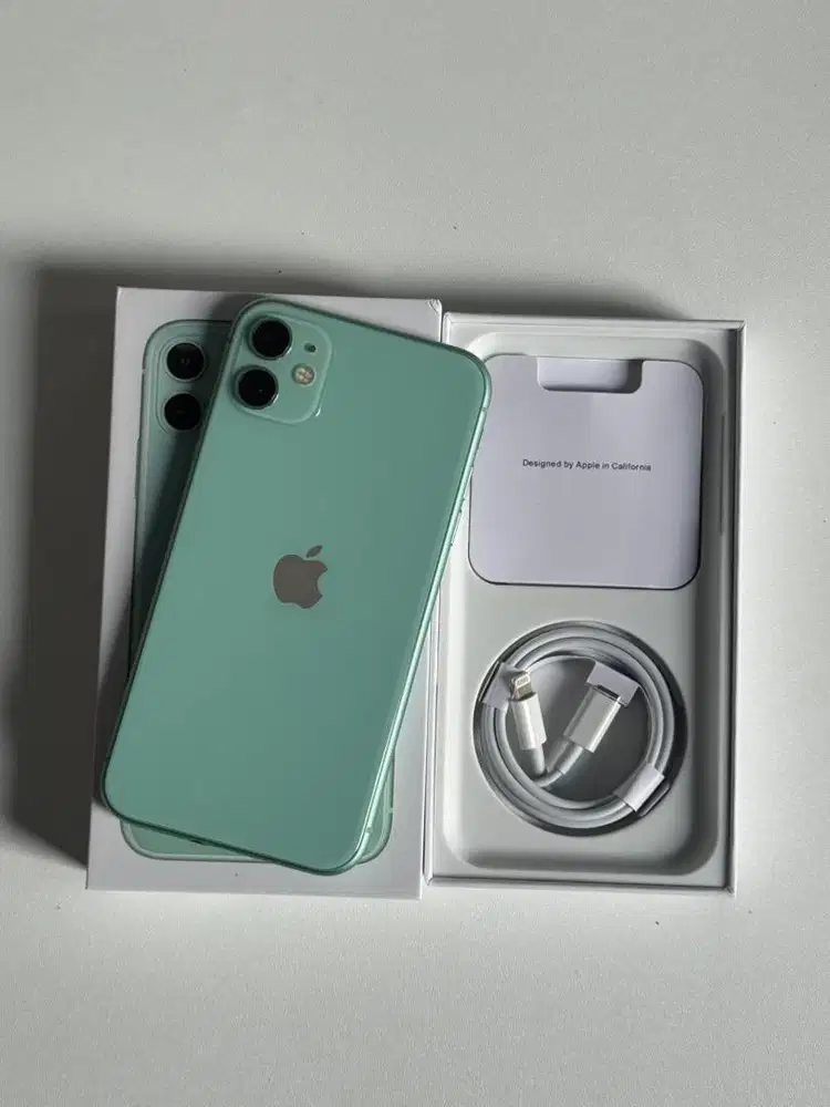 IPHONE 11 128GB - RESMI FULLSET LIKE NEW