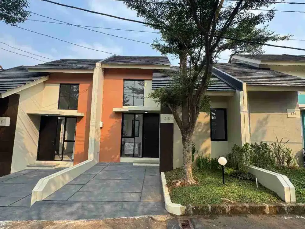 rumah baru siap huni lingkungan asri fasilitas lengkap