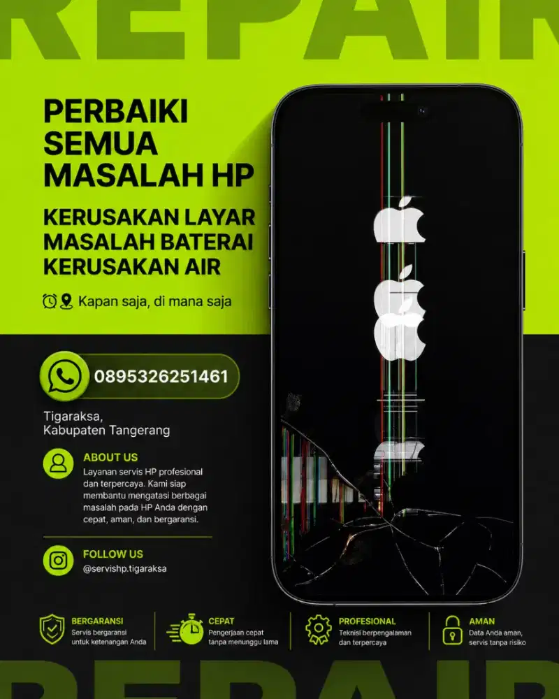 Service Iphone/Android Tigaraksa