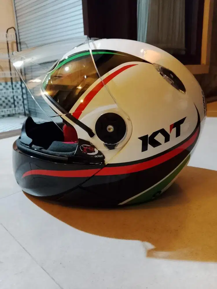 KYT X-ROCKET WHITE size M