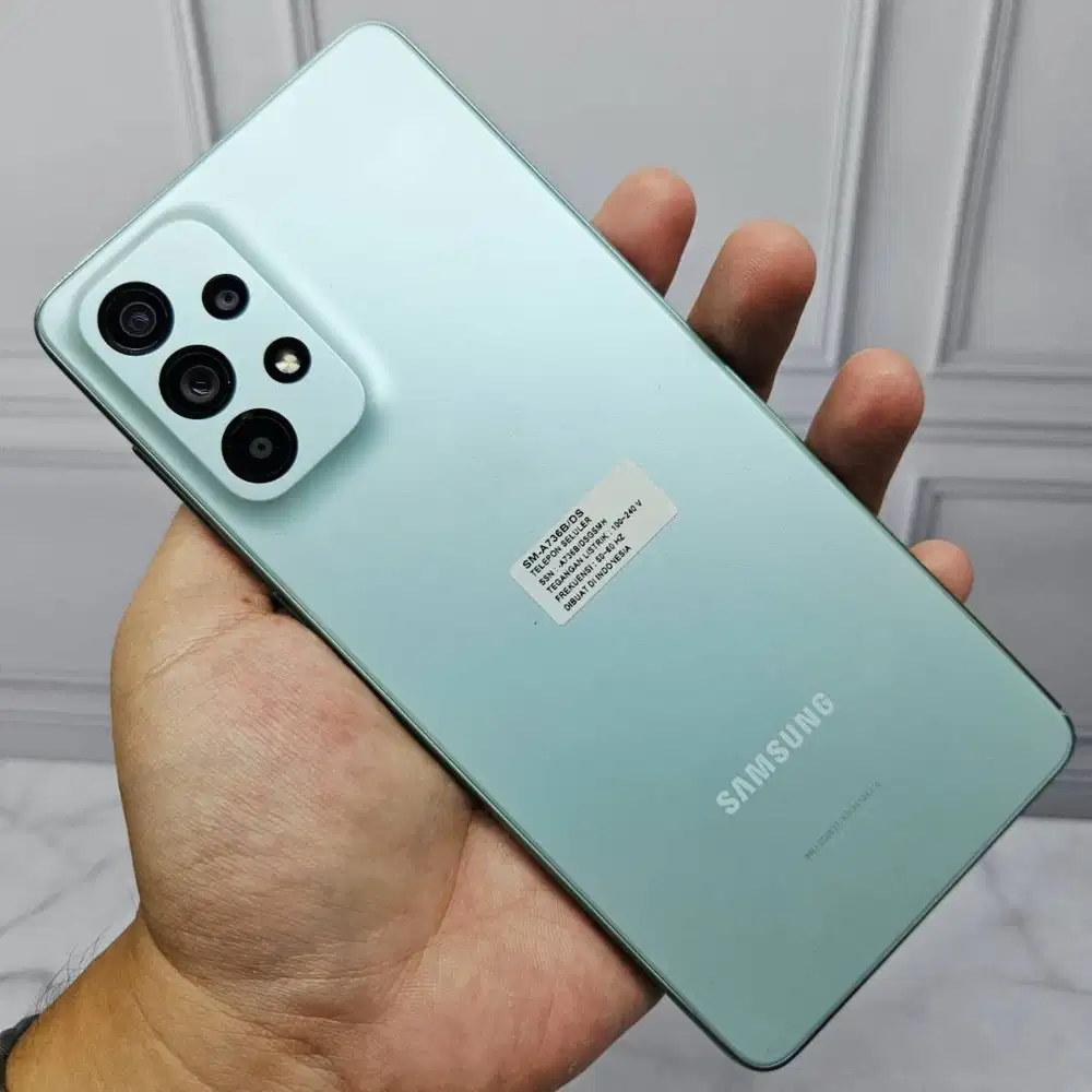 Samsung Galaxy A73 5G 8/256GB Resmi Mulus Fullset No Minus