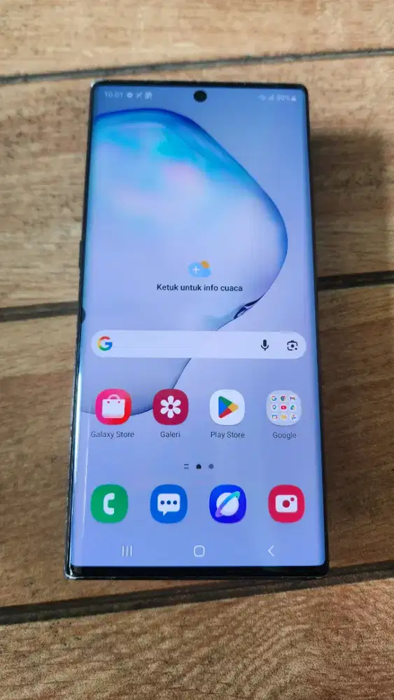 Samsung Note 10 plus 12/256 ex resmi SEIN