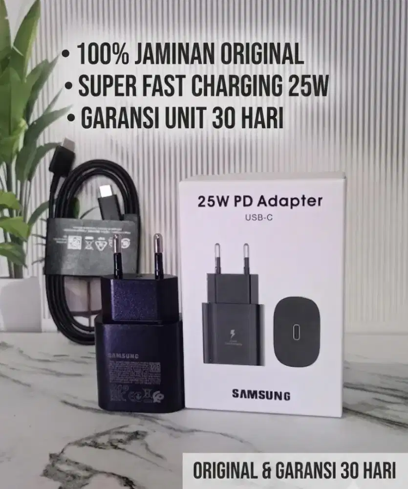 Charger Samsung 25 Watt original