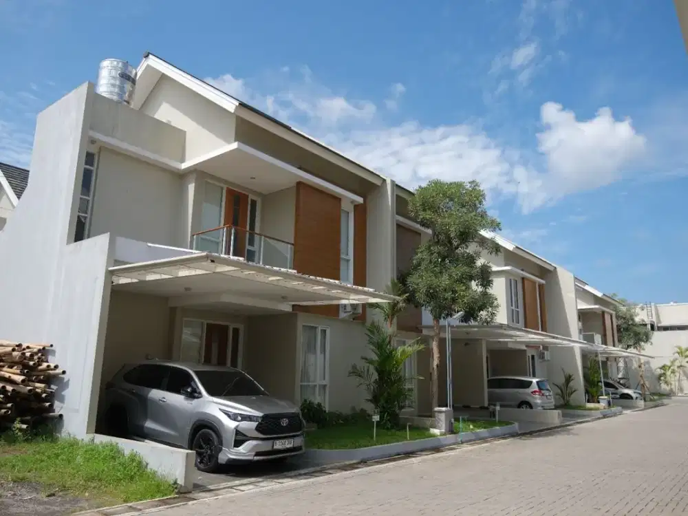 Desain Rumah Minimalis Modern, Smart Home System, 8 Menit Kampus UNISA