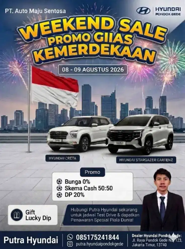 STARGAZER CARTENZ & CRETA DP MURAH CICILAN RINGAN DEALER HYUNDAI RESMI