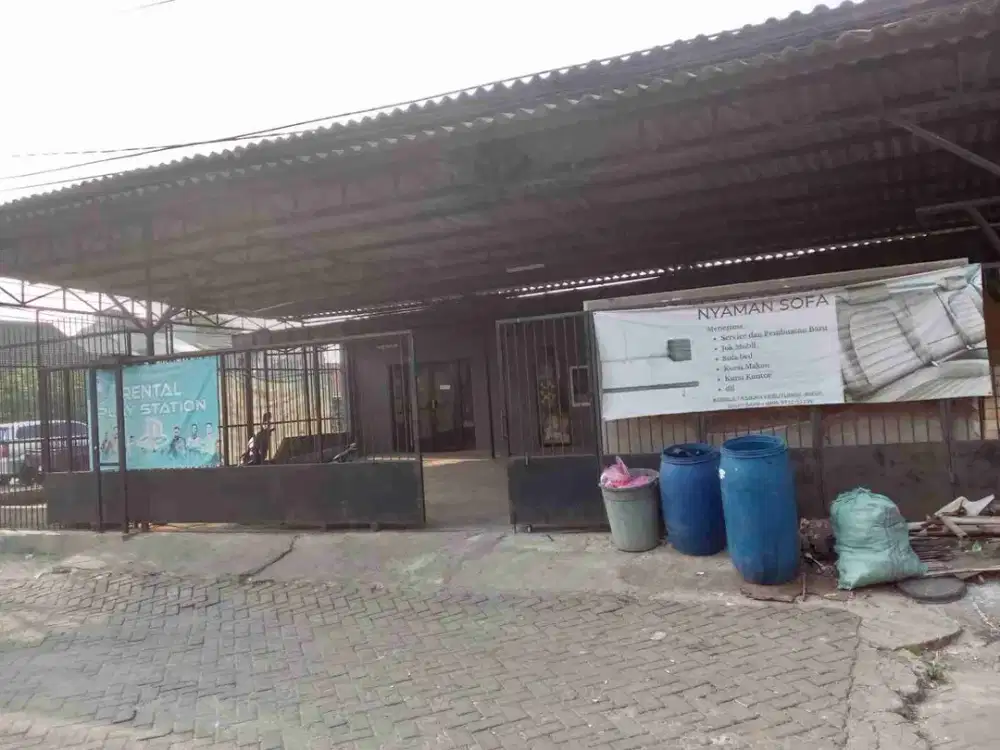 Disewakan Gudang Bisa Buat Work Shop Dekat Pintu Tol Jelupang Serpong Utara