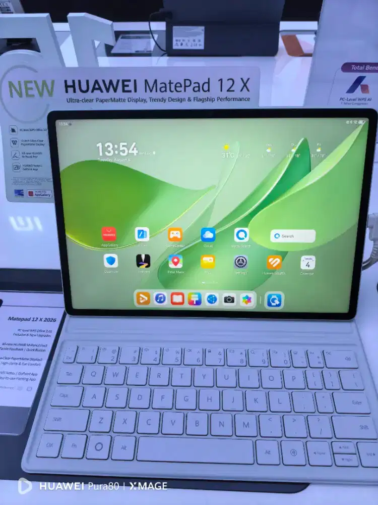 Huawei matepad 12x white/green
