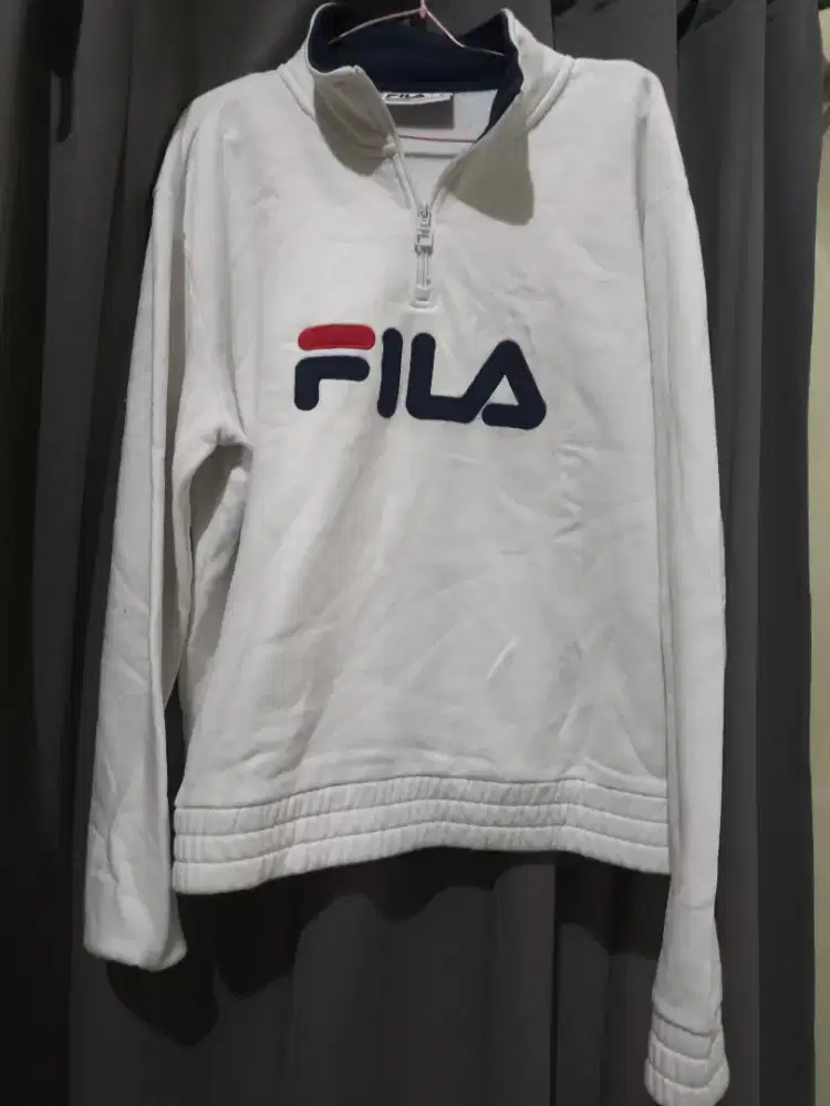 Jaket Putih Fila