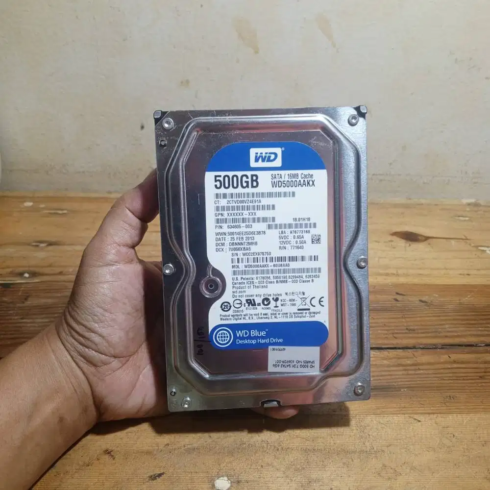 Hard disk PC 500 GB WD normal 100%