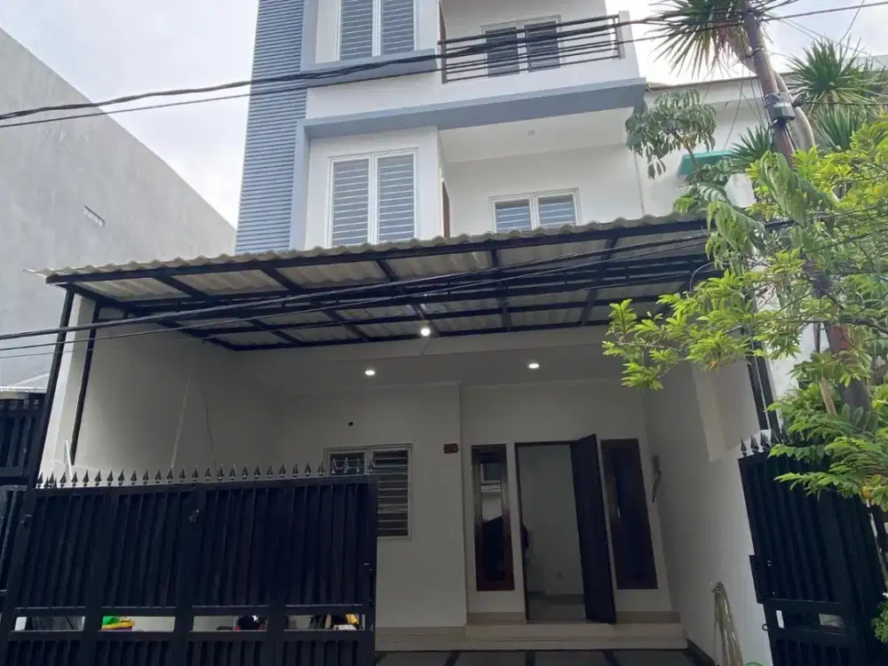 Wts, Rumah Minimalis, Sunter Pratama, Jakarta Utara, LT 90 M², 3½ Lantai, 3 KT, SHM, Rp2,89 Miliar