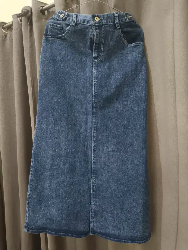 Rok Jeans Wanita