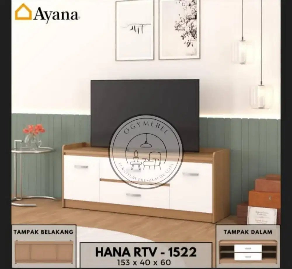 PROMO SALE RAK TV MUAT 65INCH MINIMALIS GRATIS ANTAR TERMURAH