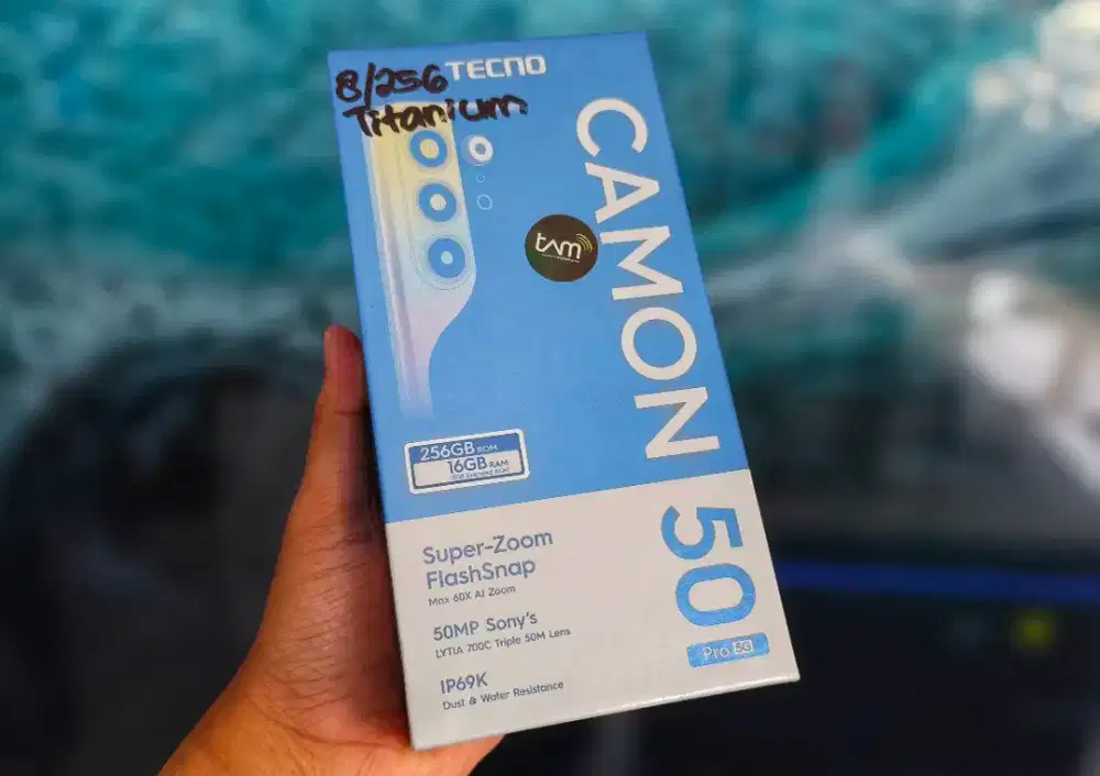 Promo Tecno Camon 50 Pro 5G Free Tws