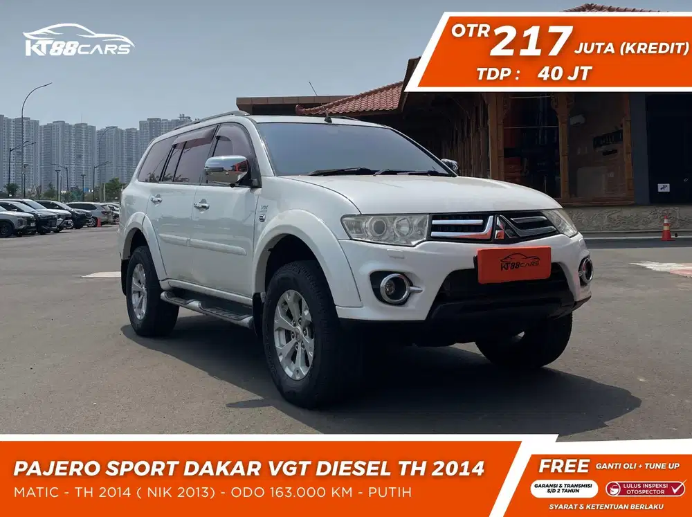 [BERGARANSI] MITSUBISHI PAJERO SPORT DAKAR 2.4 VGT DIESEL 2013/2014