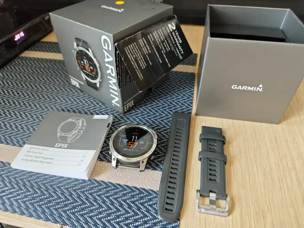 Garmin Epix Gen 2 Fullset Ori Resmi TAM NOT Fenix 6 7