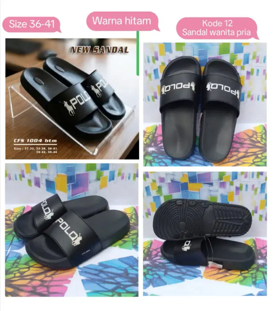 Kode 12. Sandal pria