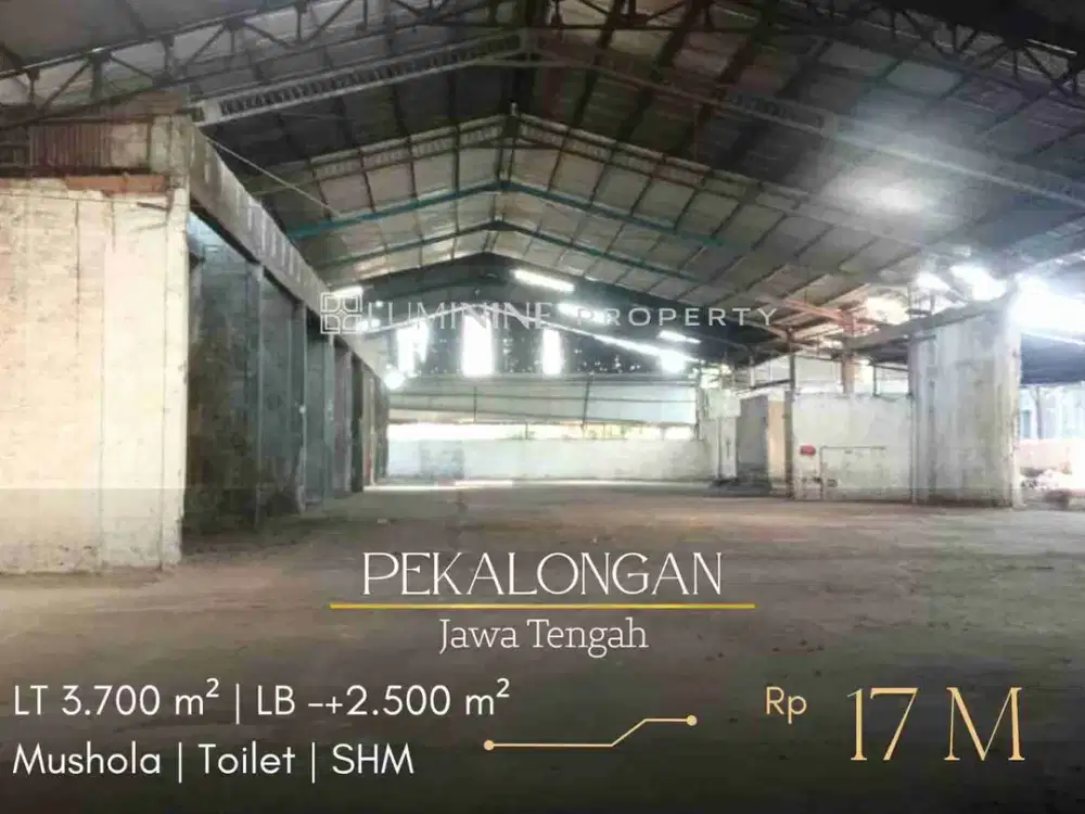 DIJUAL CEPAT GUDANG