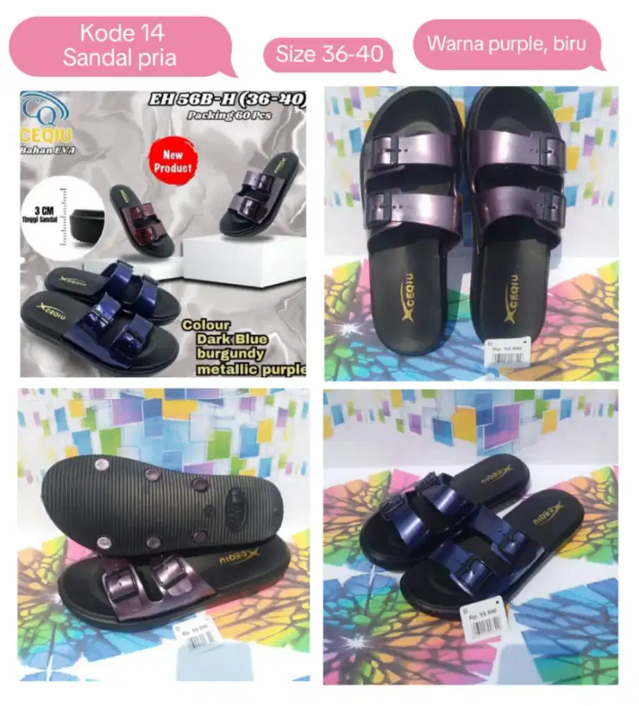 Kode 14. Sandal wanita