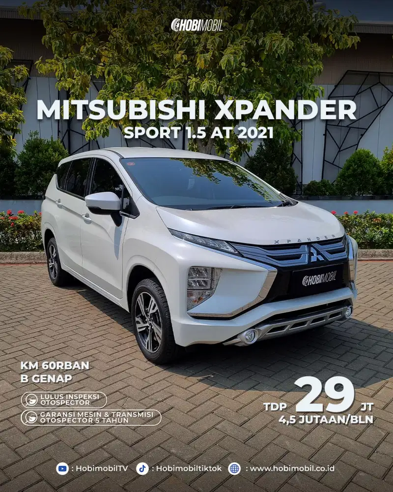 GARANSI MESIN 5 TAHUN Xpander Sport at 2021
