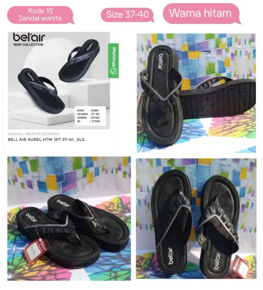 Kode 15. Sandal wanita