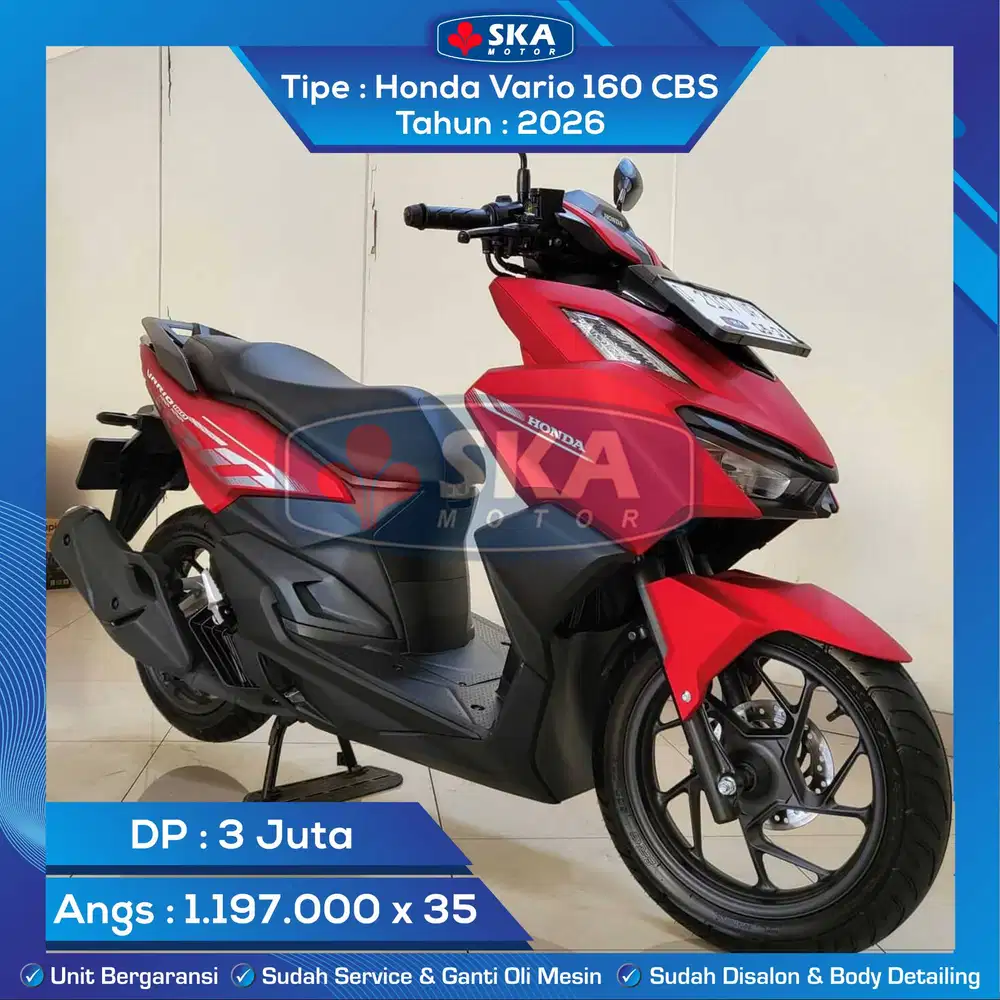 Honda Vario 160 CBS Tahun 2026