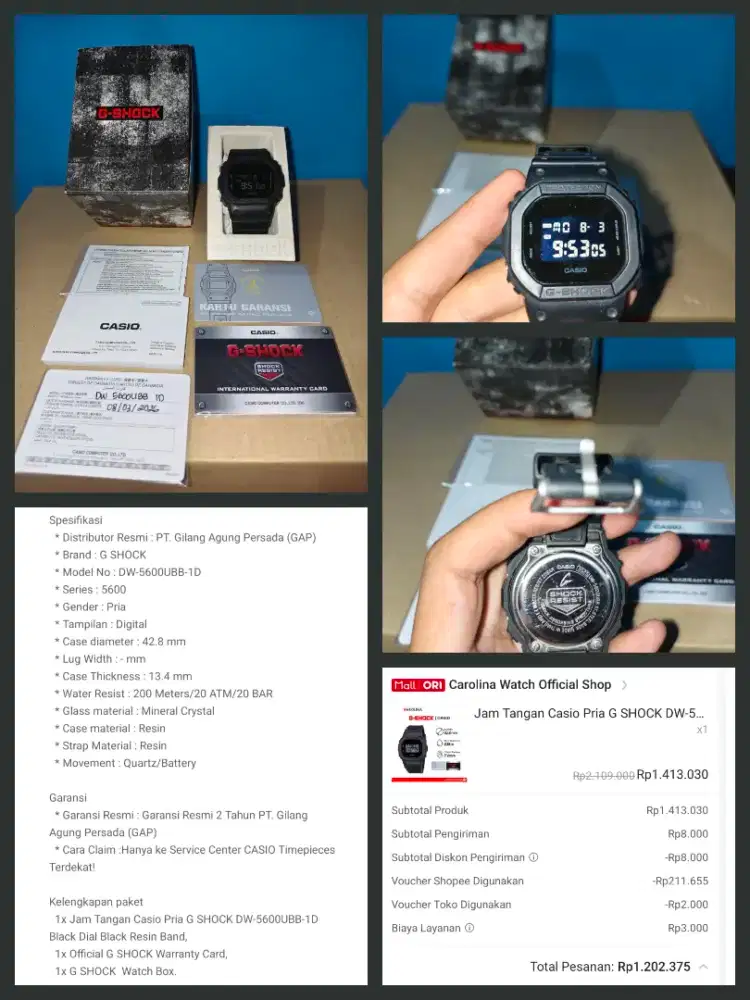 Jam tangan G-shock