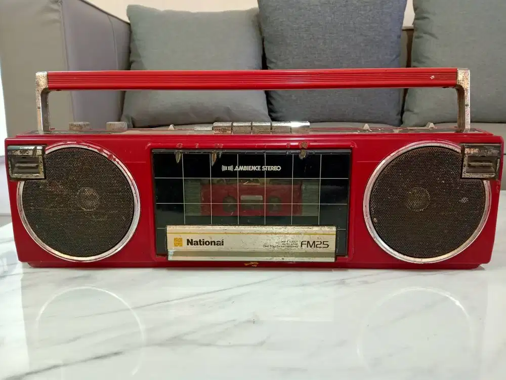 NATIONAL RX-FM25 F  RADIO CASSETTE RECORDER