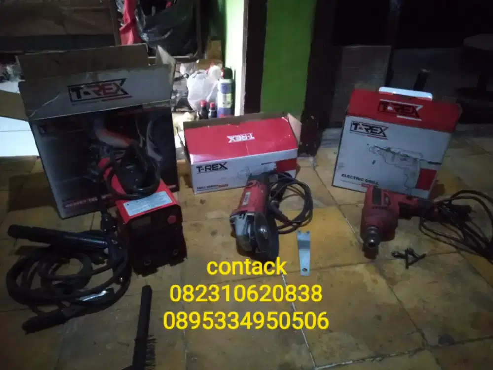 Jual cepat alat pertukangan bundle(mesin las,mesinbor,mesin gerinda)